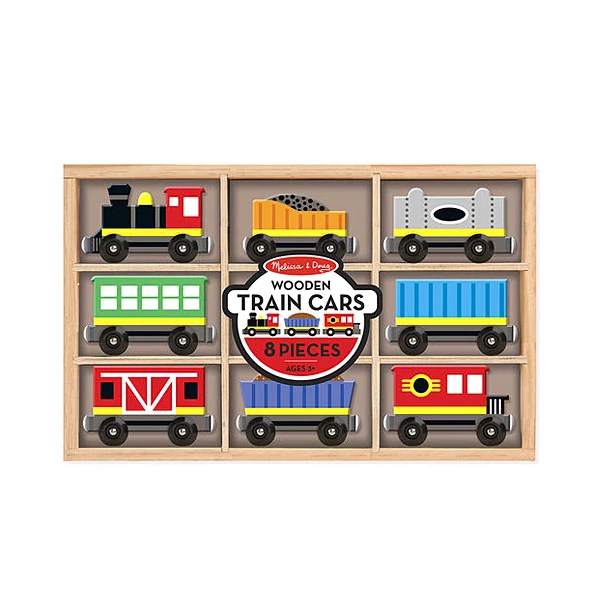 Fa vonatszett 8 részes - Melissa & Doug