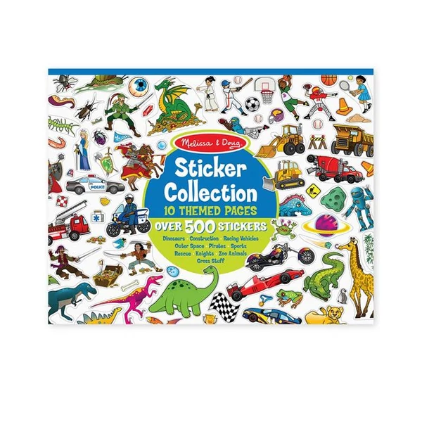 Matricagyűjtemény 500db matricával - Melissa & Doug