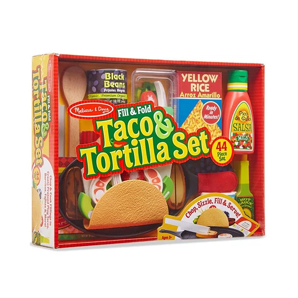 Taco és Tortilla ételkészítő játékszett - Melissa & Doug