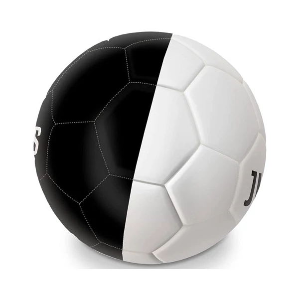 Fekete-fehér Juventus focilabda 5-ös méret - Mondo Toys