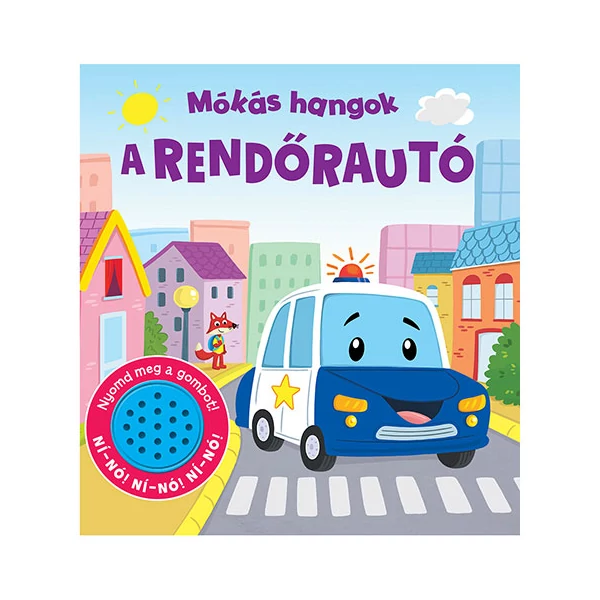 Mókás hangok - A rendőrautó babakönyv