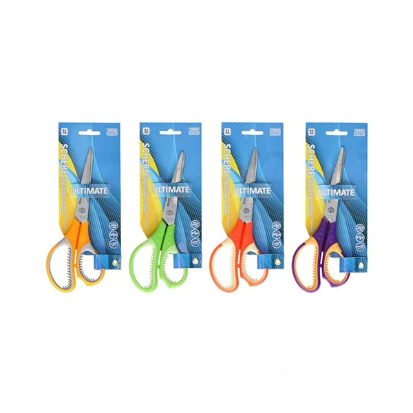 Spirit: Soft Grip ultimate iskolai és irodai olló 21cm-es rozsdamentes pengével többféle színben 1db