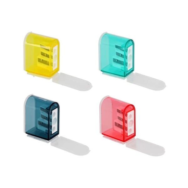 Spirit: Brick 3 lyukú tartályos ceruzahegyező több változatban