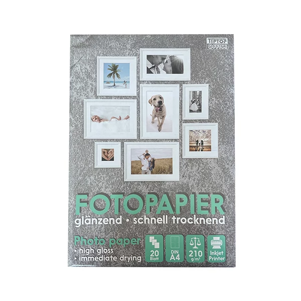 Spirit: Fotópapír A4-es méretben 210gr 20db-os