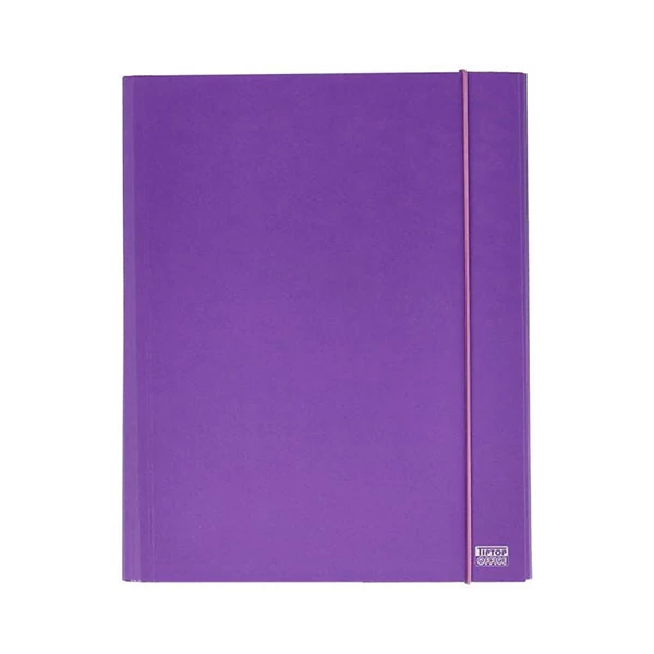 Spirit: Lila gumis karton mappa a4-es 30mm-es vastagsággal