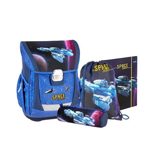 Spirit: Space mintás iskolatáska, hátizsák 4db-os szett
