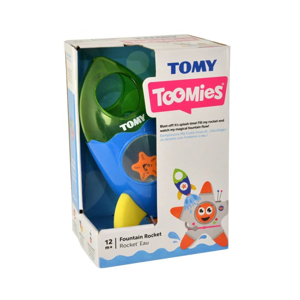 Rakéta-szökőkút fürdőjáték