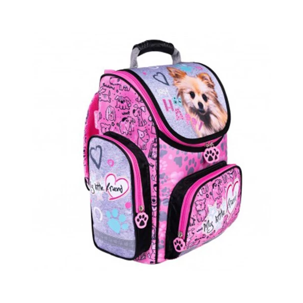 My little friend Happy kutyás iskolatáska 35,5x27,5x16cm