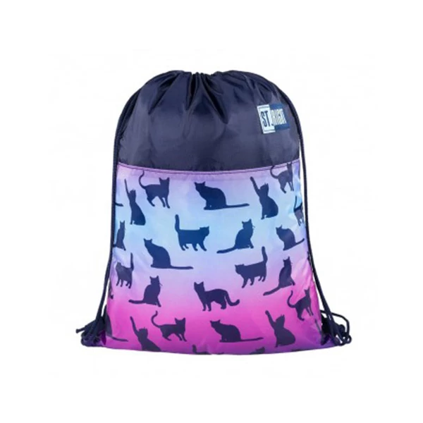 St.Right Night Cats tornazsák, sportzsák 43x34cm