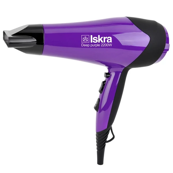Iskra hajszárító rh-1827m-5 (sötétlila) (IS10057)