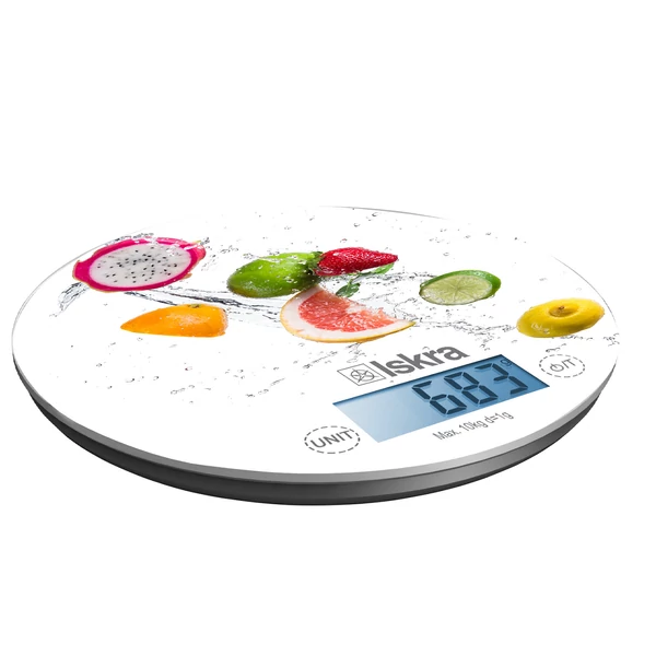 Iskra digitális konyhai mérleg gks1560-fr (IS13567)