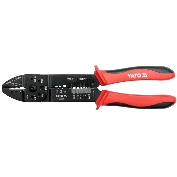 YATO Blankoló fogó 240 mm 1,5-6,0 mm2 (YT-22930)