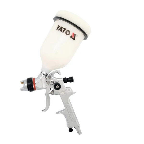 YATO Festékszóró pisztoly, felsőtartályos 0,6 l, 410 l/perc, HVLP ~ (YT-2341)