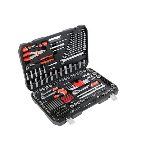 YATO Dugókulcs klt. 225 részes profi CrV (YT-38941)