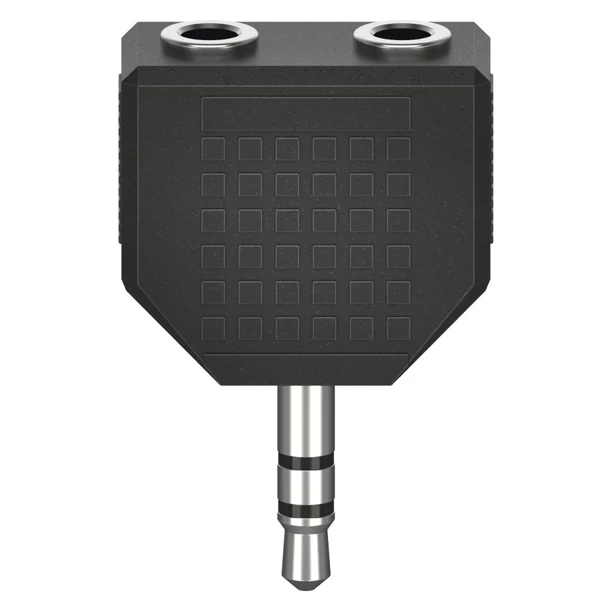 Hama FIC 3,5mm sztereo jack elosztóadapter 1 dugó - 2 alj (205191)