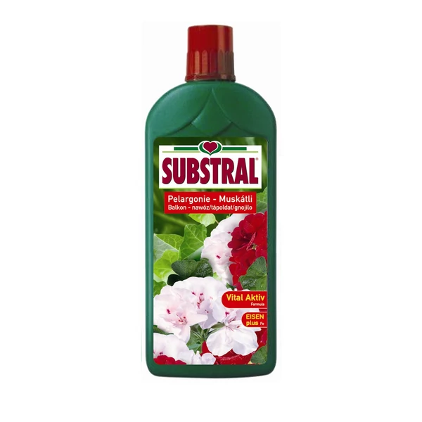 Substral tápoldat muskátlihoz, balkonnövényhez 1000 ml (732109-10310)