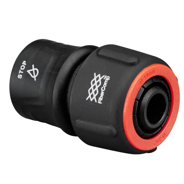Fiskars FiberComp tömlő gyorscsatlakozó, 19 mm (3/4') STOP (1054790)