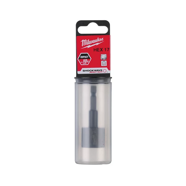 Milwaukee 1/4' Mágneses dugókulcs Hex 17 mm 1 db - 4932352546