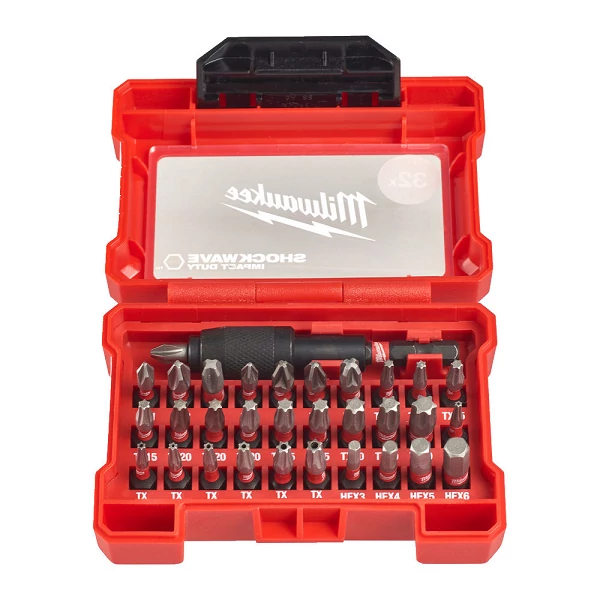 Milwaukee 31 darabos Shockwave Kompakt Bitkészlet - 1 db - 4932464240