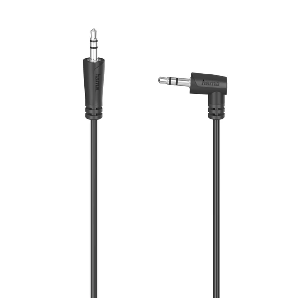 Hama FIC 3,5mm jack összekötőkábel, 90fok 0,5m (205285)