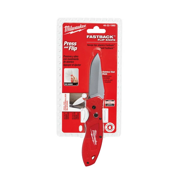 Milwaukee Összecsukható kés sima élű - 1 db - 48221990