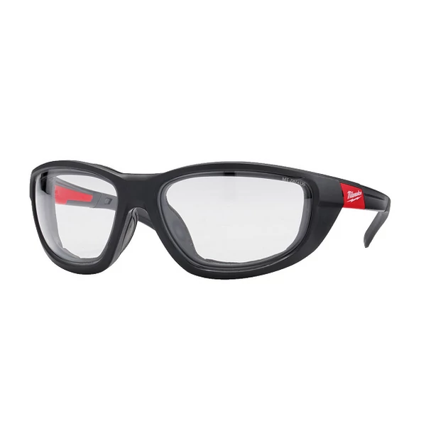 Milwaukee Prémium védőszemüveg tömítéssel víztiszta - 1 db - 4932471885