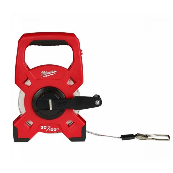 Milwaukee Üvegszálas keretes mérőszalag 30 m / 100 láb - 1 db - 48225330