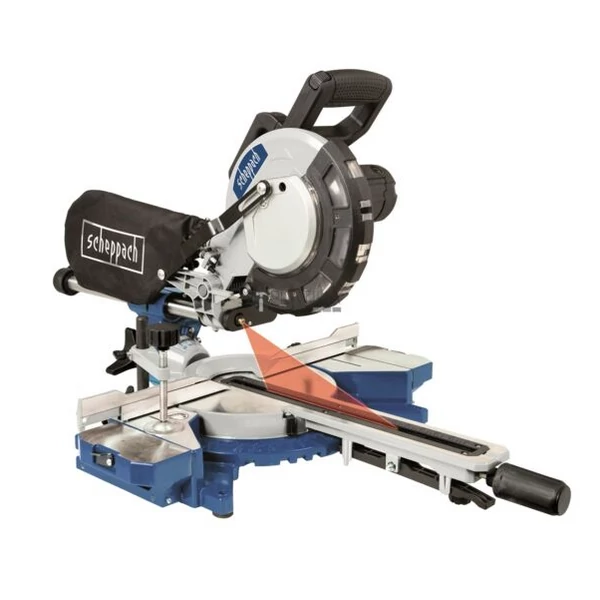 Scheppach HM 216 - gérvágó fűrész húzófunkcióval és lézerrel - 5901215903