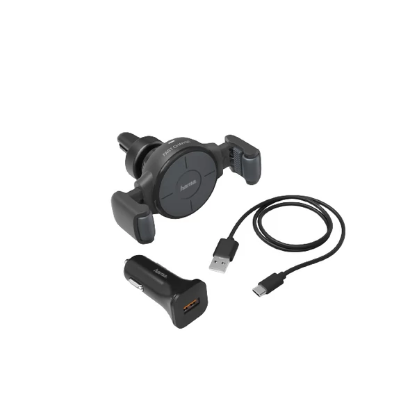 Hama FC-10 Flex FIC E3 univerzális autós mobiltartó vezeték nélküli töltő (201677)