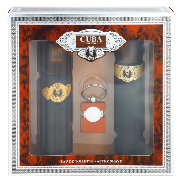 Cuba Gold férfi ajándékcsomag kulcstartóval