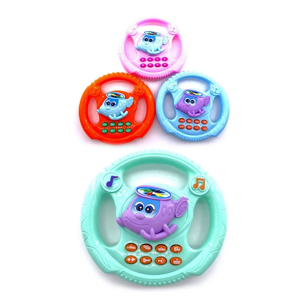 Játék zenélős kormánykerék többféle változatban 82701