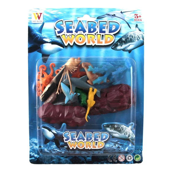 Tengeri állatok állatkészlet 12db BZ0520