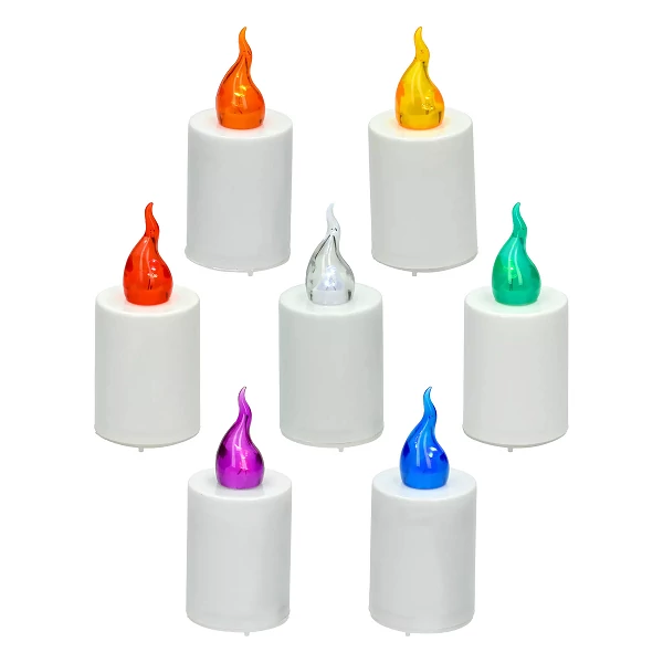 Subito LED mécses elemmel S1