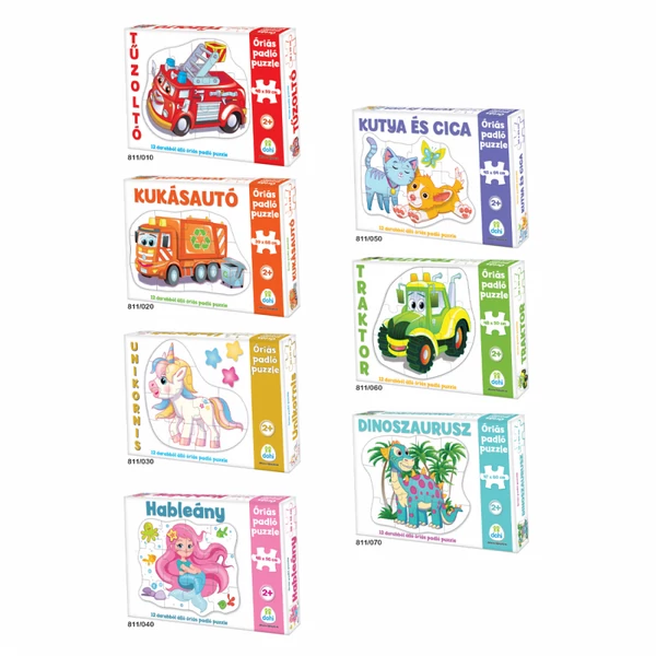 Óriás padló puzzle többféle változatban 811