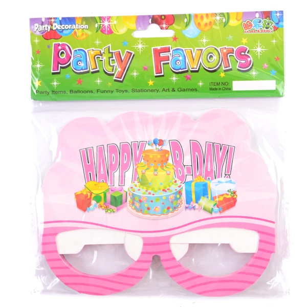 Party papírszemüveg 12db 70824