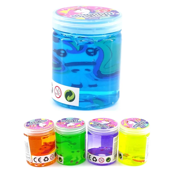 Játék slime unikornis figurával többféle változatban 82532