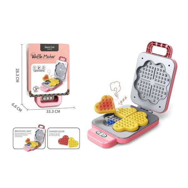 Játék elemes gofrisütő 90068