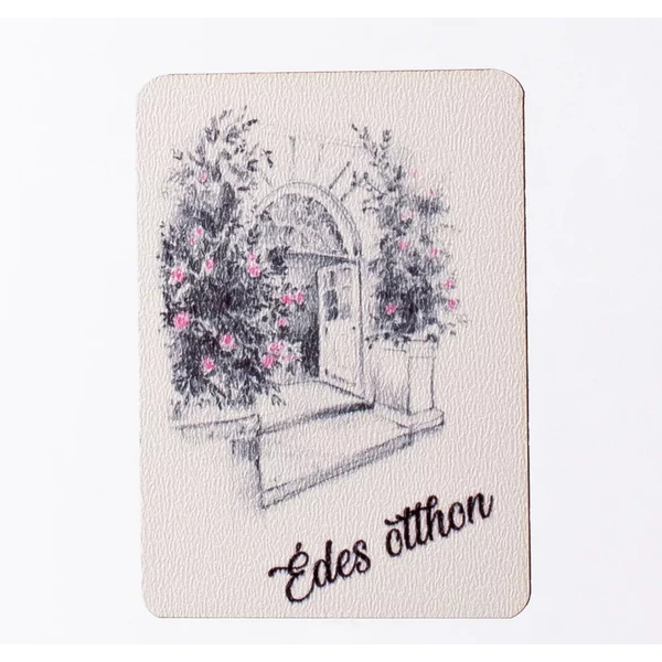 Feliratos tábla áldott édes otthon 7x5cm 4db-os kiszerelésben 04-72