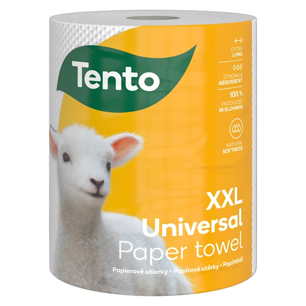Tento Universal XXL papírtrölő 75m 1 tekercs 2 rétegű