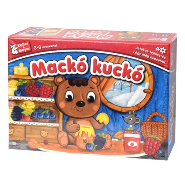 Mackó kuckó készségfejlesztő társasjáték