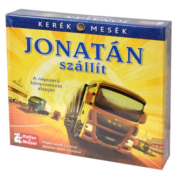 Jonatán szállít készségfejlesztő társasjáték