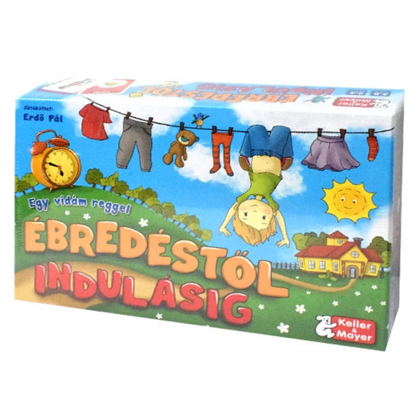 Ébredéstől indulásig készségfejlesztő társasjáték