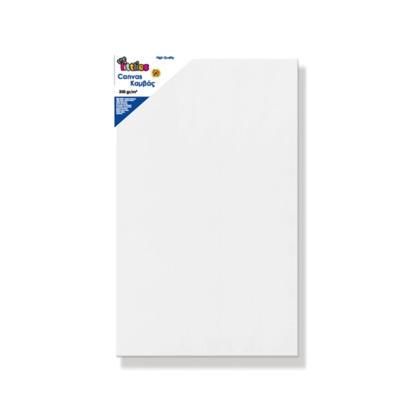 Feszített fehér festővászon 60x120cm