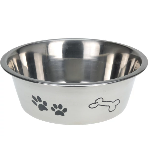 Króm kutyatál 21cm A12650140