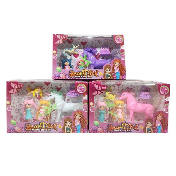 Unikornis szett hercegnőkkel többféle változatban