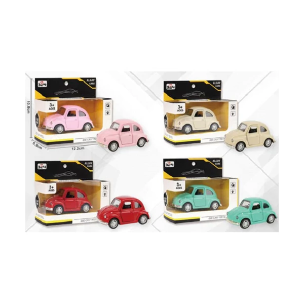 Volkswagen Bogár hátrahúzós kisautó többféle változatban