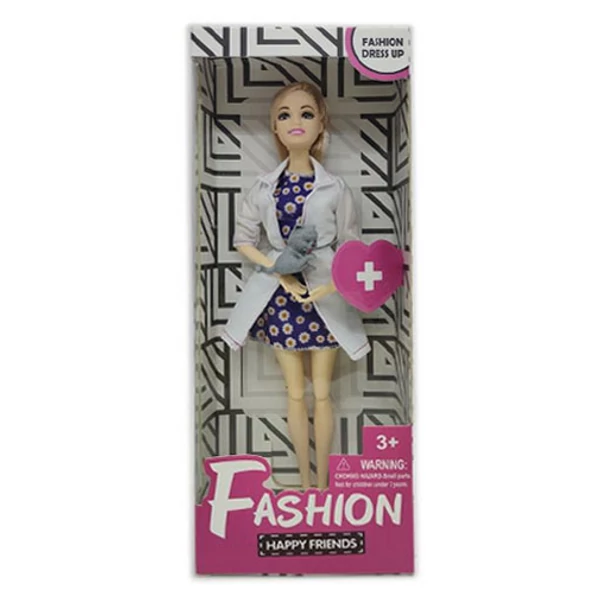 Nicky: Happy Friends divatbaba szett cicával