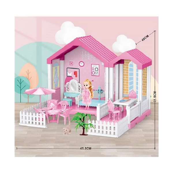 Katie hercegnő háza babával