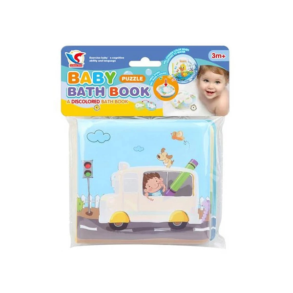 Puha vízálló járművek bébikönyv