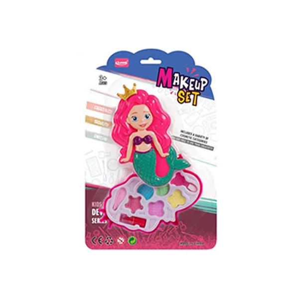 Smink készlet sellő alakú tárolóban